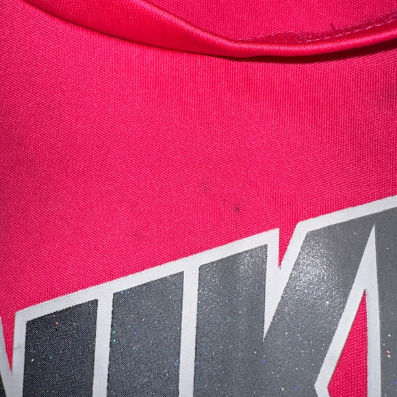 Kids Nike Dri-Fit Set Pink/Gray T-Shirt & Shorts Size 12M Not Perfect Condition - Picture 10 of 10